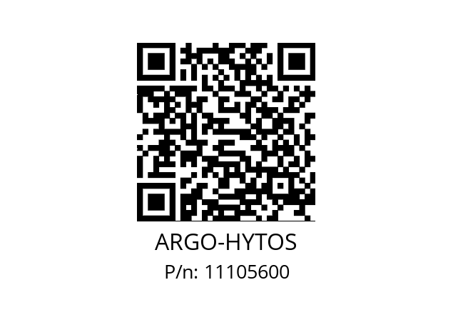   ARGO-HYTOS 11105600