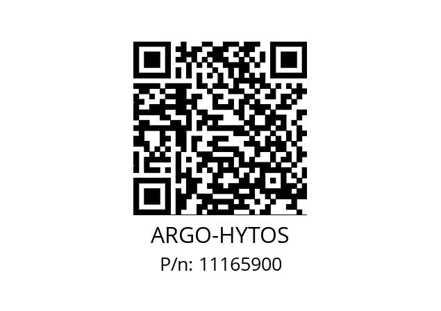   ARGO-HYTOS 11165900