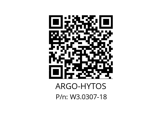   ARGO-HYTOS W3.0307-18