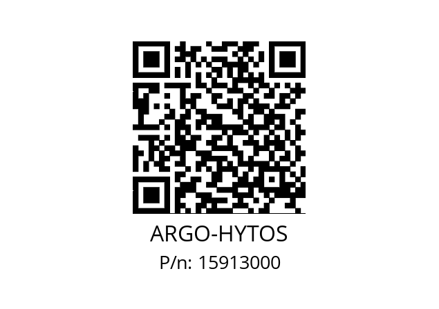   ARGO-HYTOS 15913000