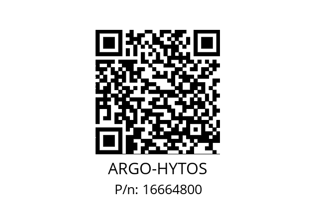   ARGO-HYTOS 16664800