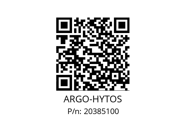   ARGO-HYTOS 20385100