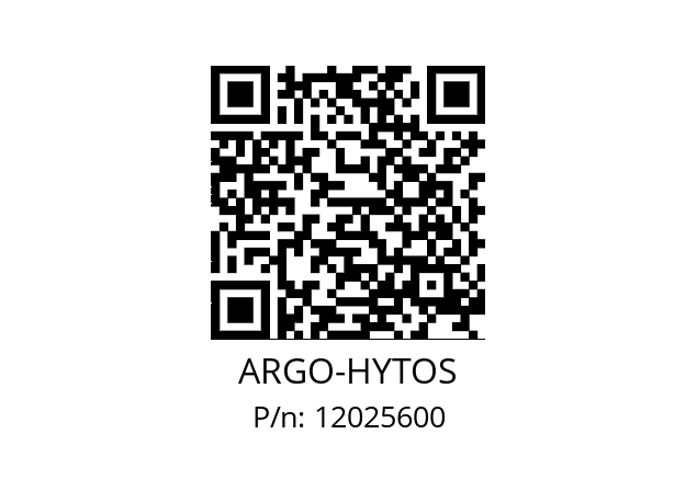   ARGO-HYTOS 12025600