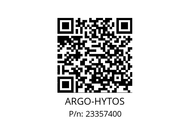   ARGO-HYTOS 23357400