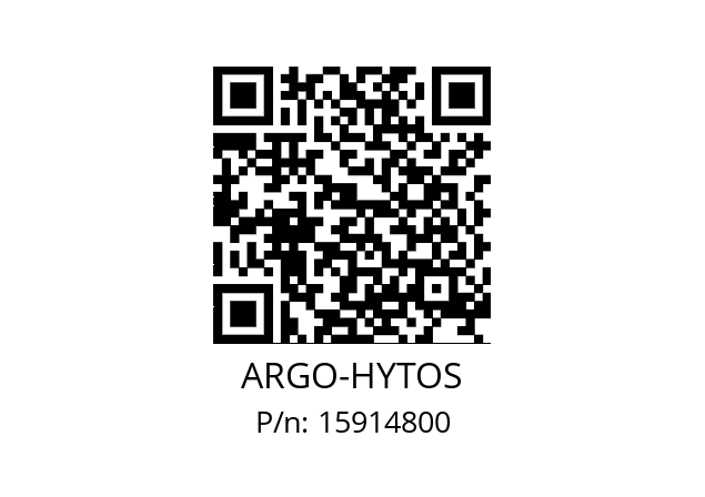   ARGO-HYTOS 15914800