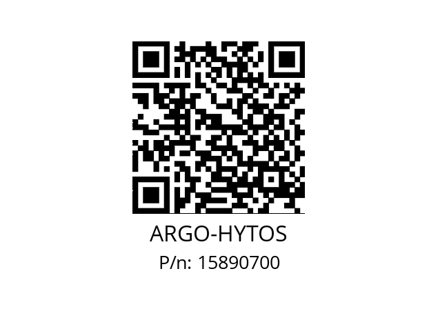   ARGO-HYTOS 15890700