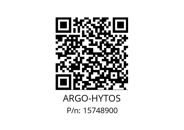   ARGO-HYTOS 15748900