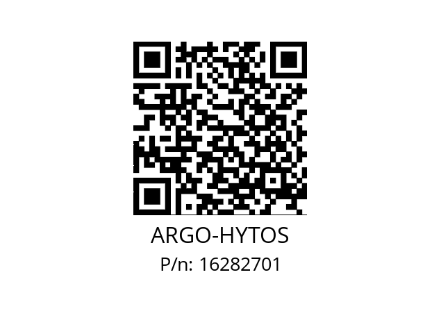   ARGO-HYTOS 16282701