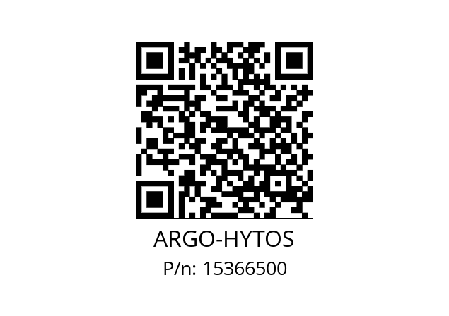   ARGO-HYTOS 15366500