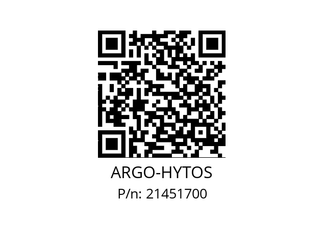   ARGO-HYTOS 21451700