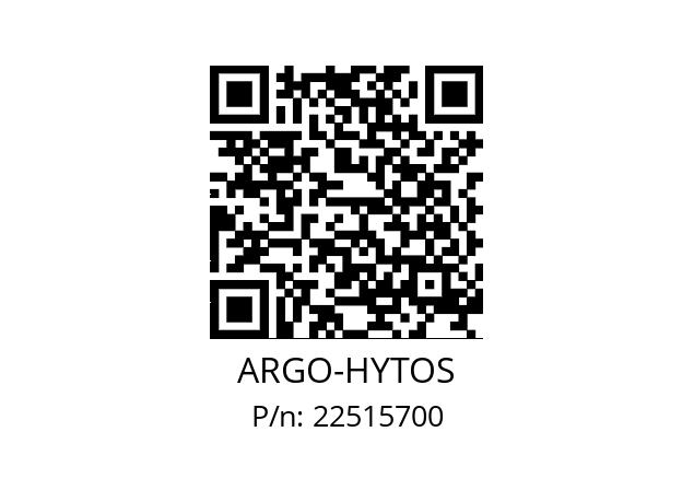   ARGO-HYTOS 22515700