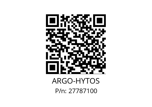   ARGO-HYTOS 27787100