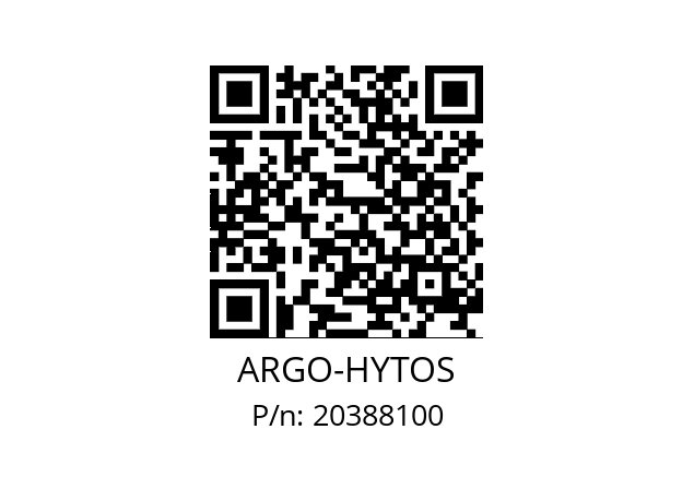   ARGO-HYTOS 20388100