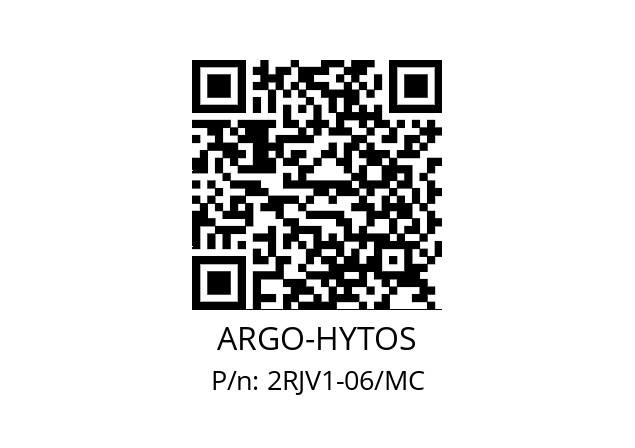   ARGO-HYTOS 2RJV1-06/MC