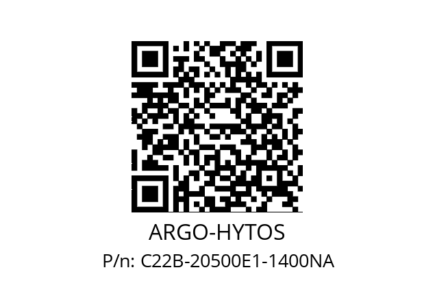   ARGO-HYTOS C22B-20500E1-1400NA