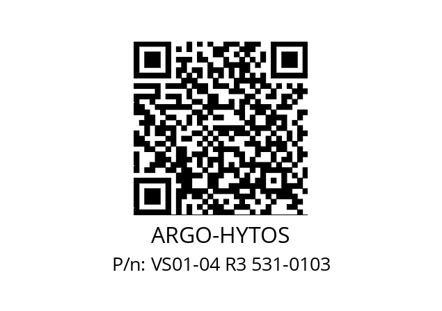   ARGO-HYTOS VS01-04 R3 531-0103