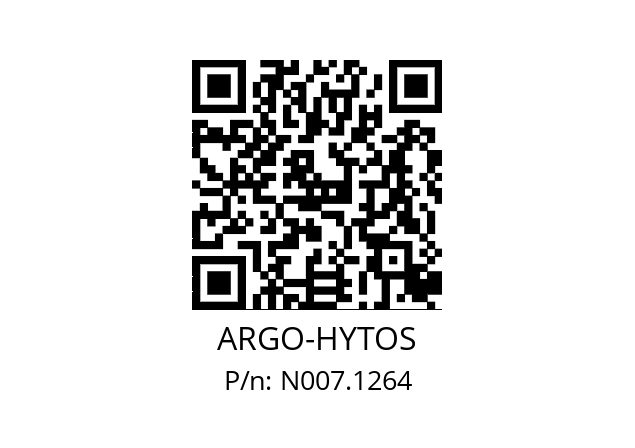   ARGO-HYTOS N007.1264