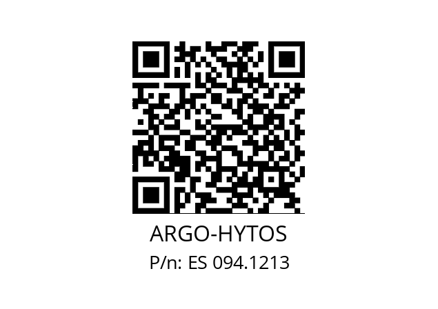   ARGO-HYTOS ES 094.1213