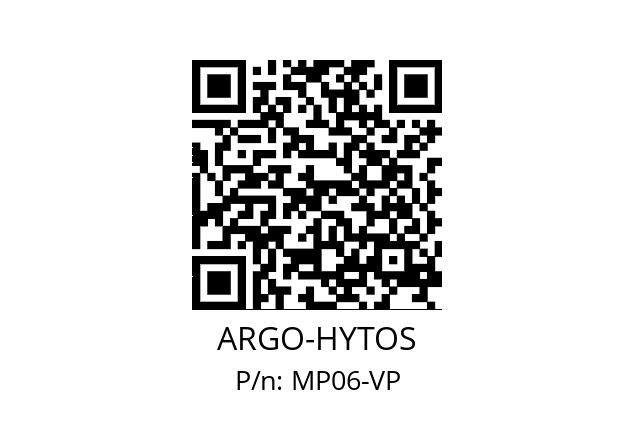   ARGO-HYTOS MP06-VP