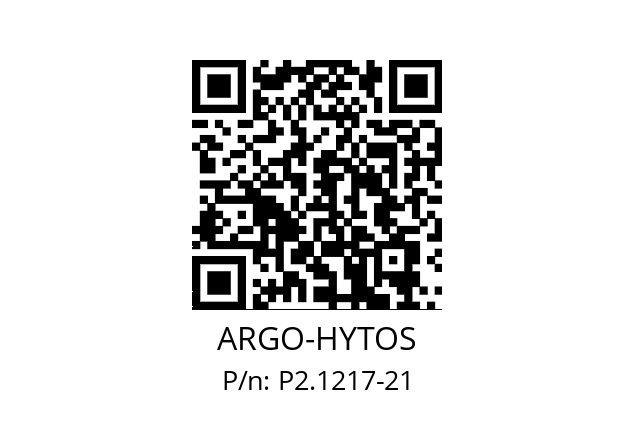   ARGO-HYTOS P2.1217-21