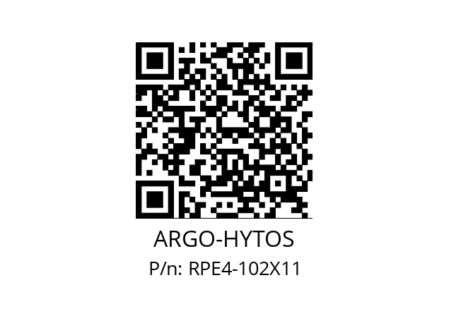   ARGO-HYTOS RPE4-102X11