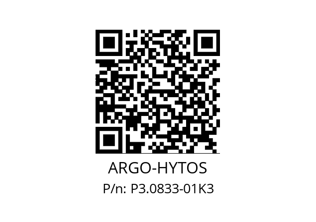   ARGO-HYTOS P3.0833-01K3