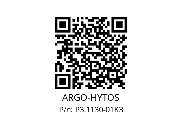   ARGO-HYTOS P3.1130-01K3