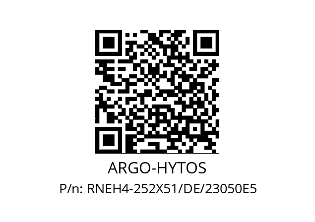   ARGO-HYTOS RNEH4-252X51/DE/23050E5