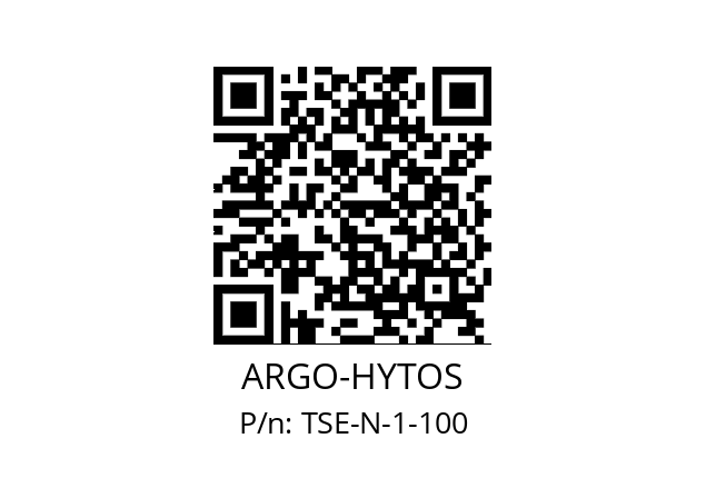   ARGO-HYTOS TSE-N-1-100