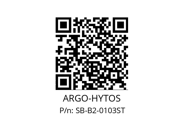   ARGO-HYTOS SB-B2-0103ST