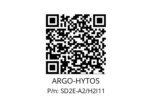   ARGO-HYTOS SD2E-A2/H2I11