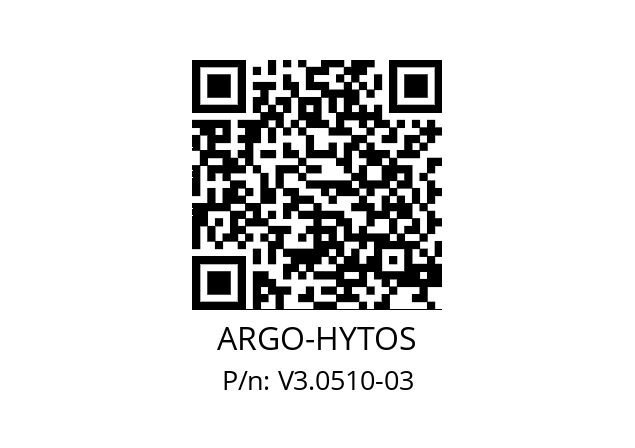   ARGO-HYTOS V3.0510-03