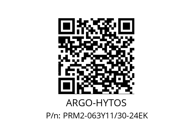   ARGO-HYTOS PRM2-063Y11/30-24EK