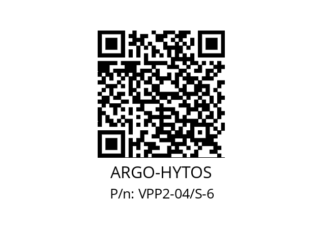   ARGO-HYTOS VPP2-04/S-6