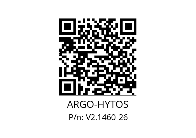   ARGO-HYTOS V2.1460-26