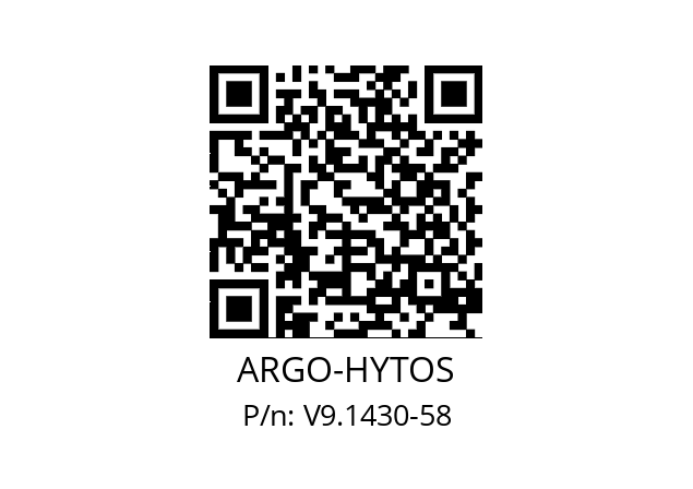   ARGO-HYTOS V9.1430-58