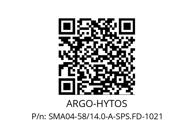   ARGO-HYTOS SMA04-58/14.0-A-SPS.FD-1021