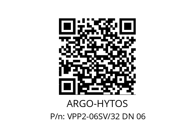   ARGO-HYTOS VPP2-06SV/32 DN 06