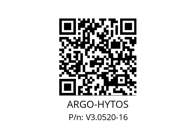   ARGO-HYTOS V3.0520-16