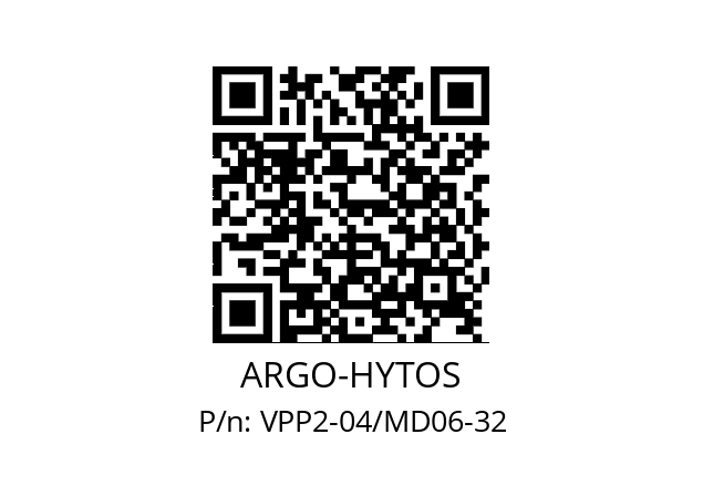   ARGO-HYTOS VPP2-04/MD06-32