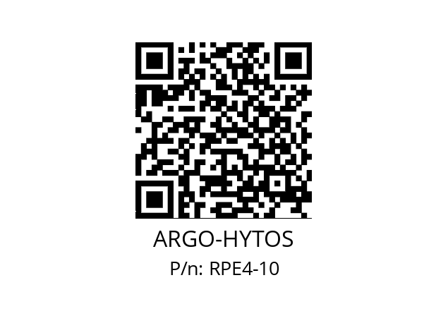   ARGO-HYTOS RPE4-10