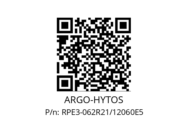   ARGO-HYTOS RPE3-062R21/12060E5