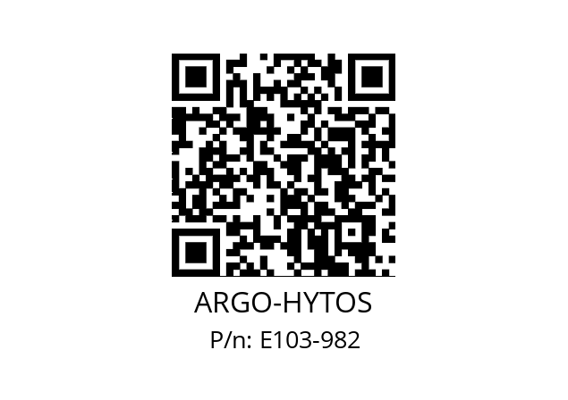   ARGO-HYTOS E103-982