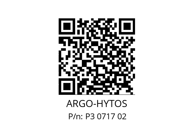   ARGO-HYTOS P3 0717 02