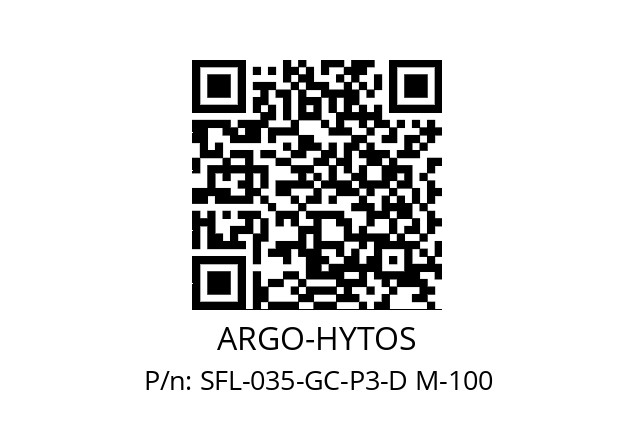   ARGO-HYTOS SFL-035-GC-P3-D M-100