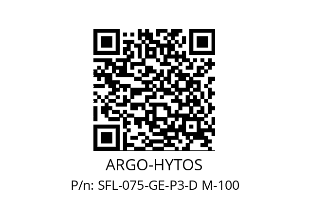   ARGO-HYTOS SFL-075-GE-P3-D M-100