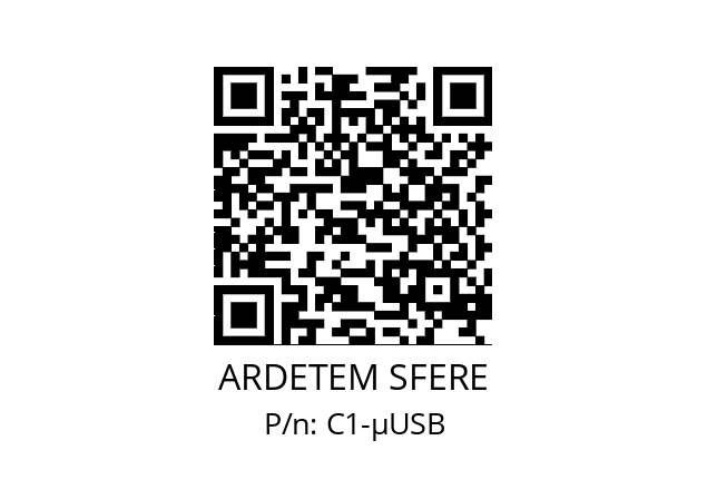   ARDETEM SFERE C1-μUSB