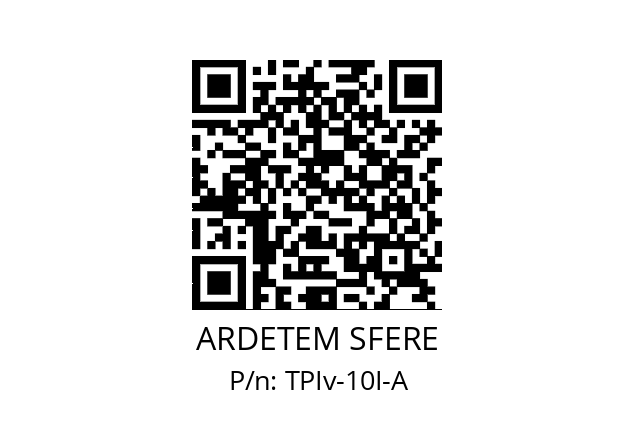   ARDETEM SFERE TPIv-10I-A