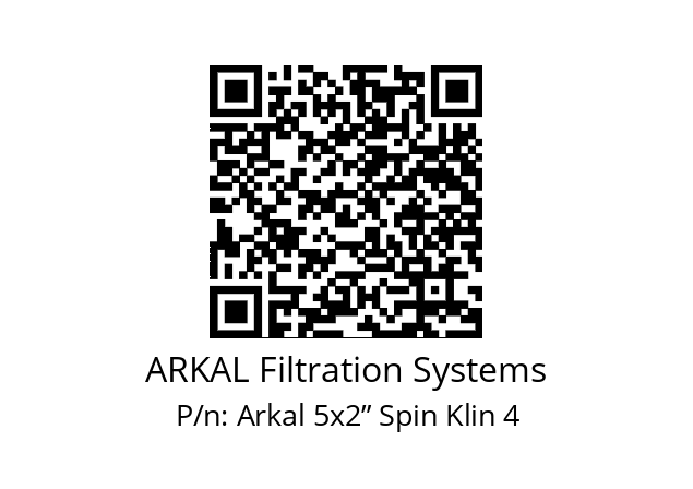   ARKAL Filtration Systems Arkal 5х2” Spin Klin 4