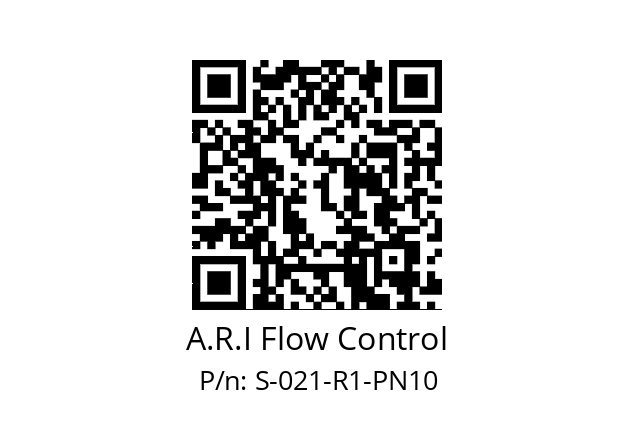   A.R.I Flow Control S-021-R1-PN10